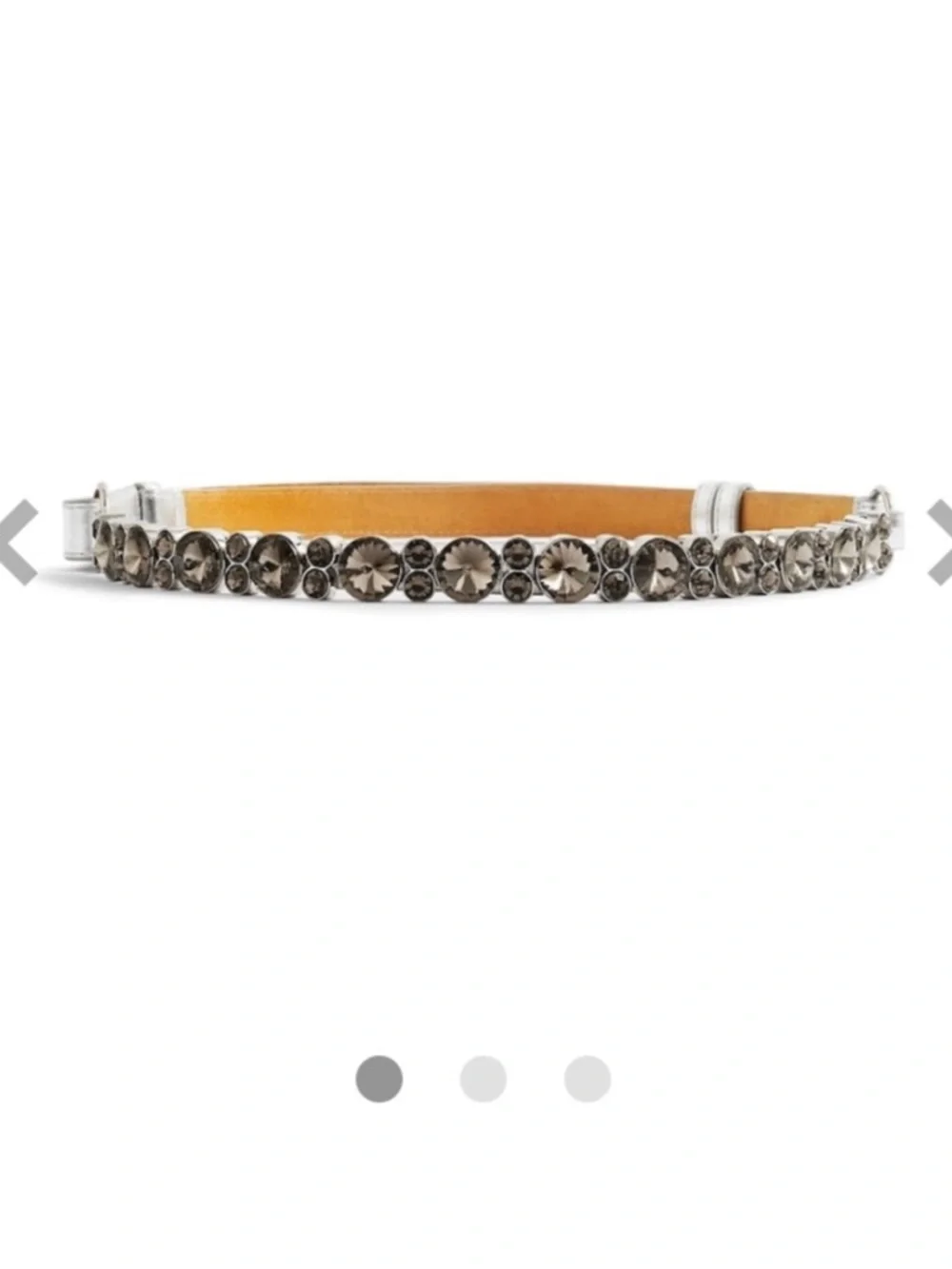 Chico’s Janelle Bling Belt Size M/L